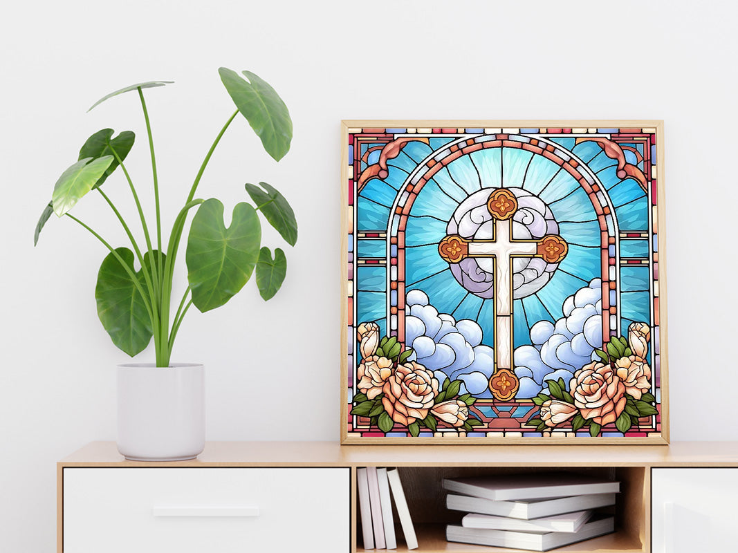 Stained Glass - DIY Diamond Painting Kit