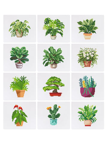 Houseplants Pack - 2nd Edition (12pcs)