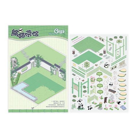 Sticker Scenes! Create your Dream Apartment|Bakery Shop|Outdoor Party|Halloween