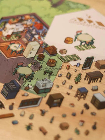 Create Dream Room Sticker Scene DIY 3D Miniature Scene