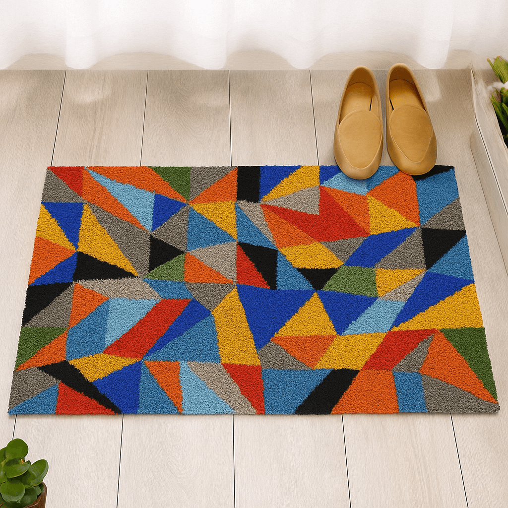 Frieze Pattern Rug - (16x24in - 40x60cm) - DIY Latch Hook Kit