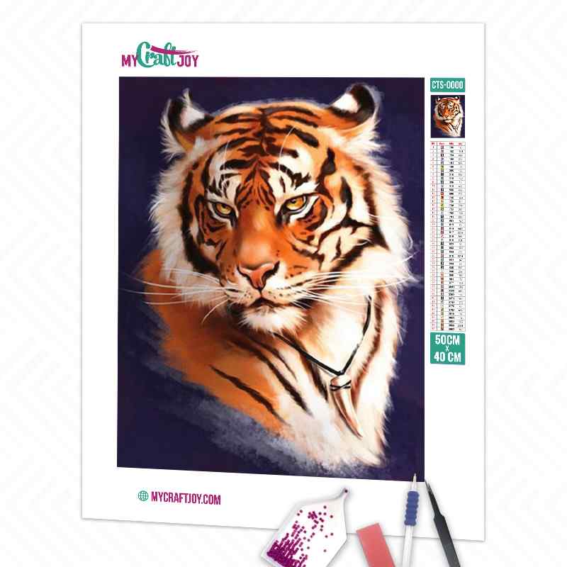 Tiger - DIY Diamond Painting Kit