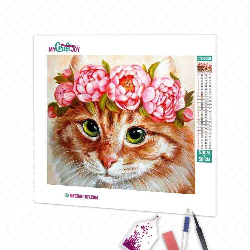 Cat - DIY Diamond Painting Kit