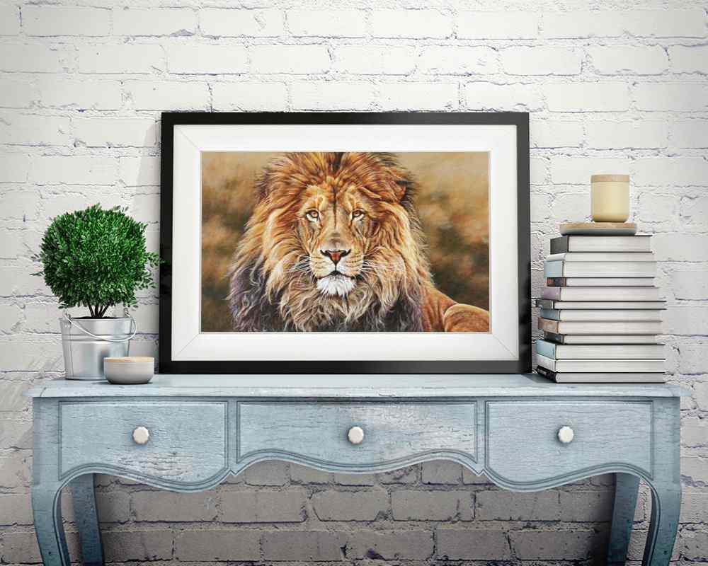 Lion - DIY Diamond Painting Kit