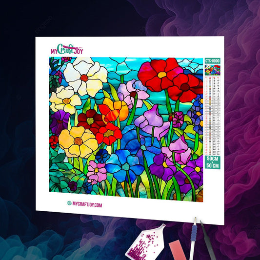 Stained Glass - DIY Diamond Painting Kit